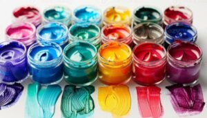 watercolour paints